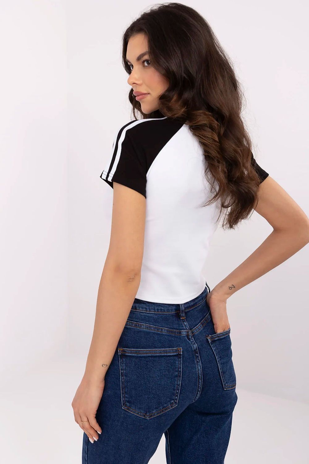   Tshirt Damski Model NM-TS-NG3772.82 White/Black - NM 