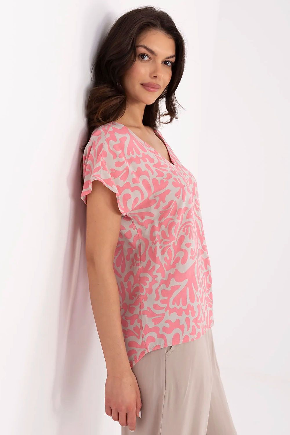   Bluzka Model D73771M11171B Pink - Sublevel 