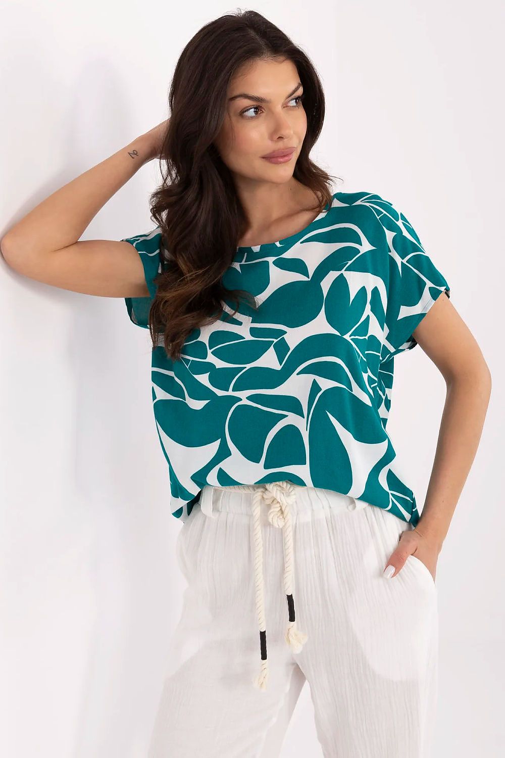  Bluzka Model D73771M10978X Dark Green - Sublevel 
