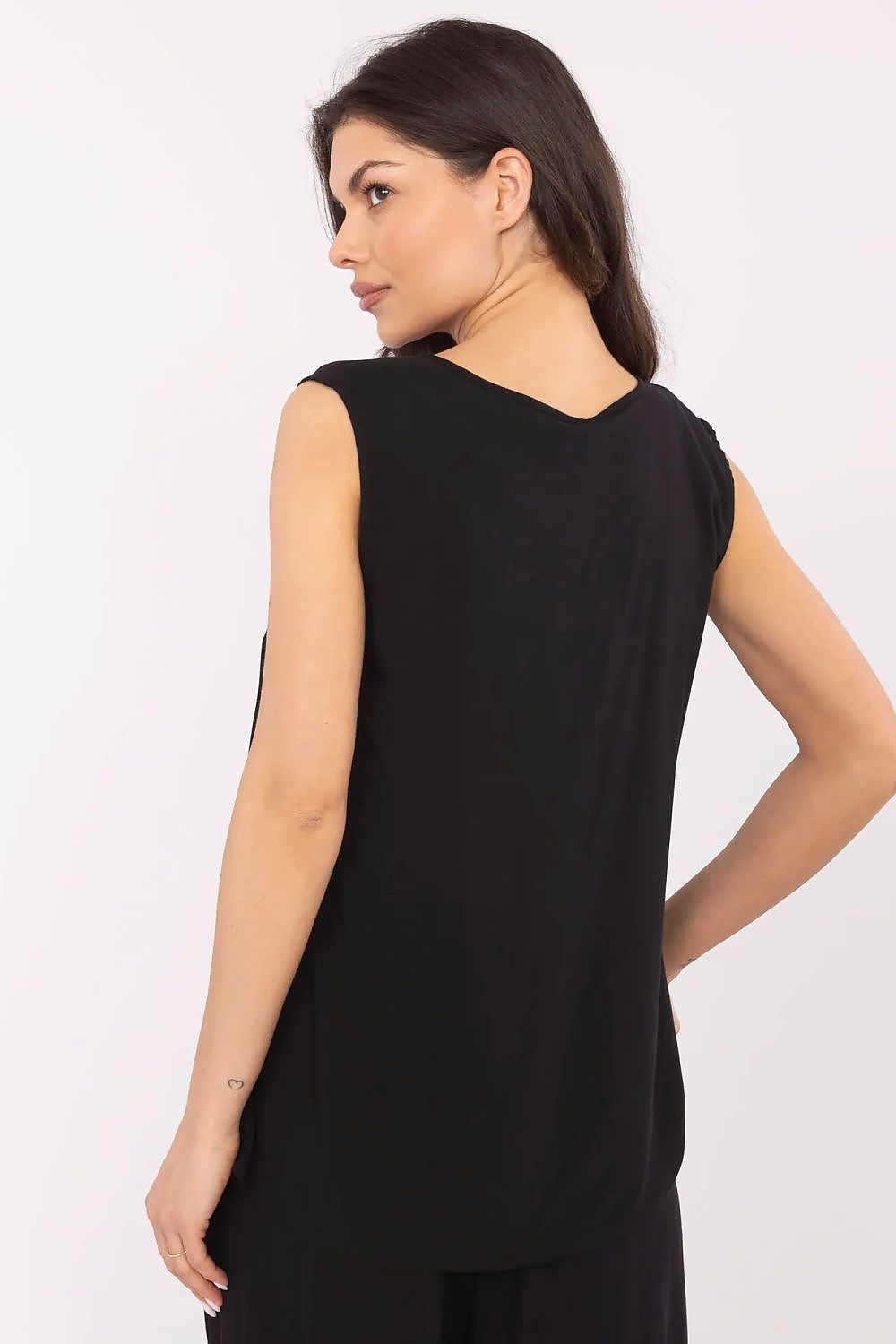   Bluzka Model D73761M11218A Black - Sublevel 