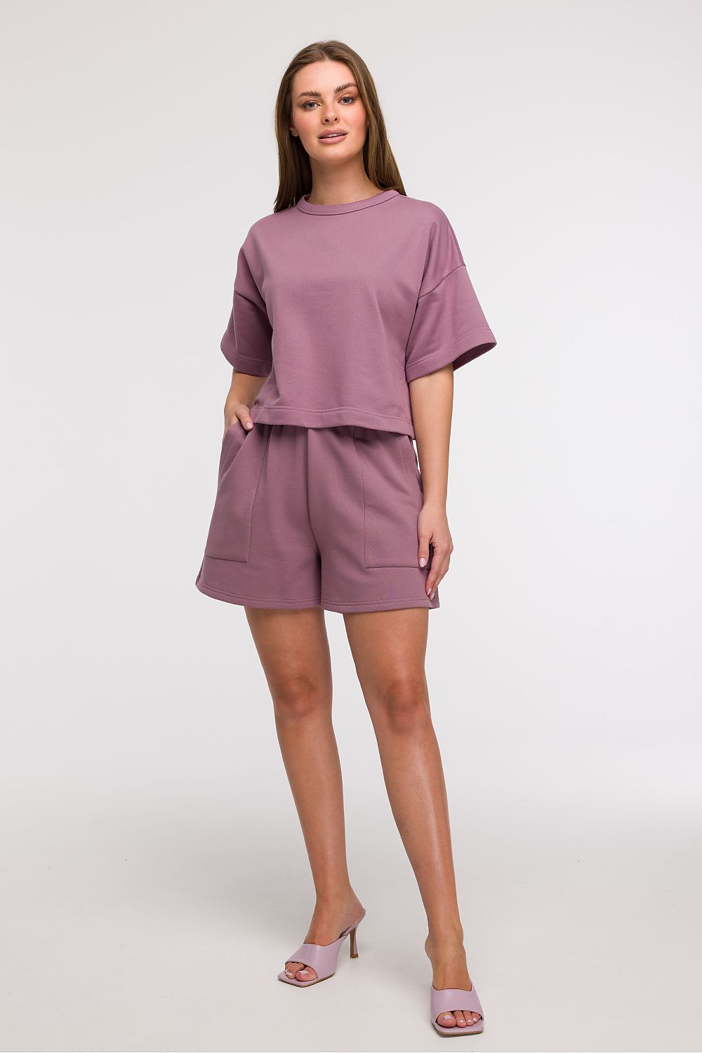   Bluza Damska Model B294 Wrzos - BeWear 