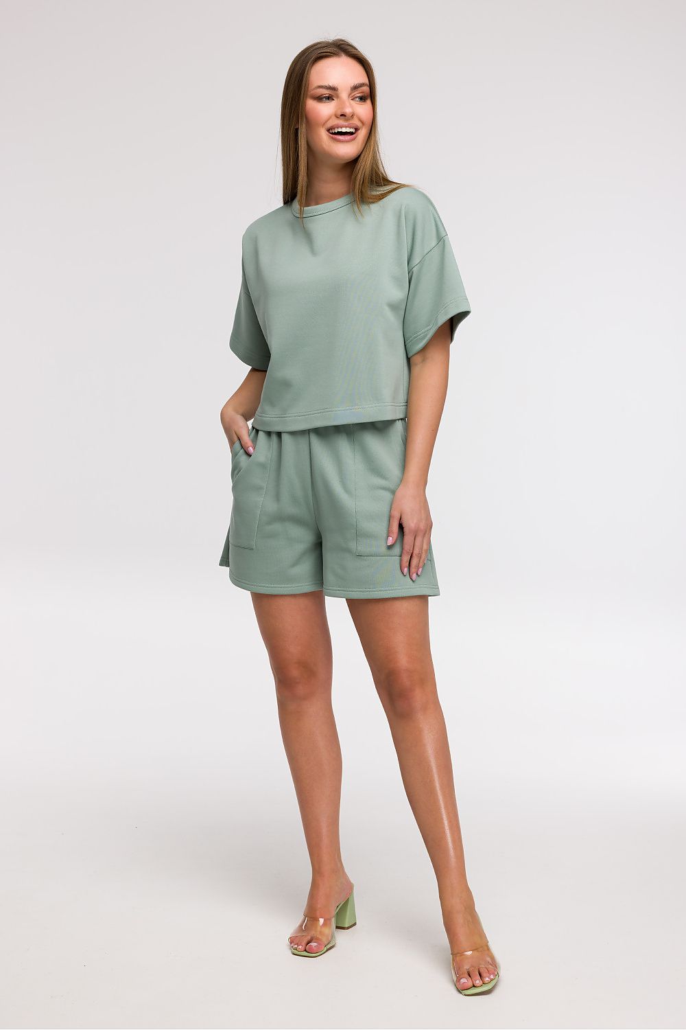   Bluza Damska Model B294 Mint - BeWear 