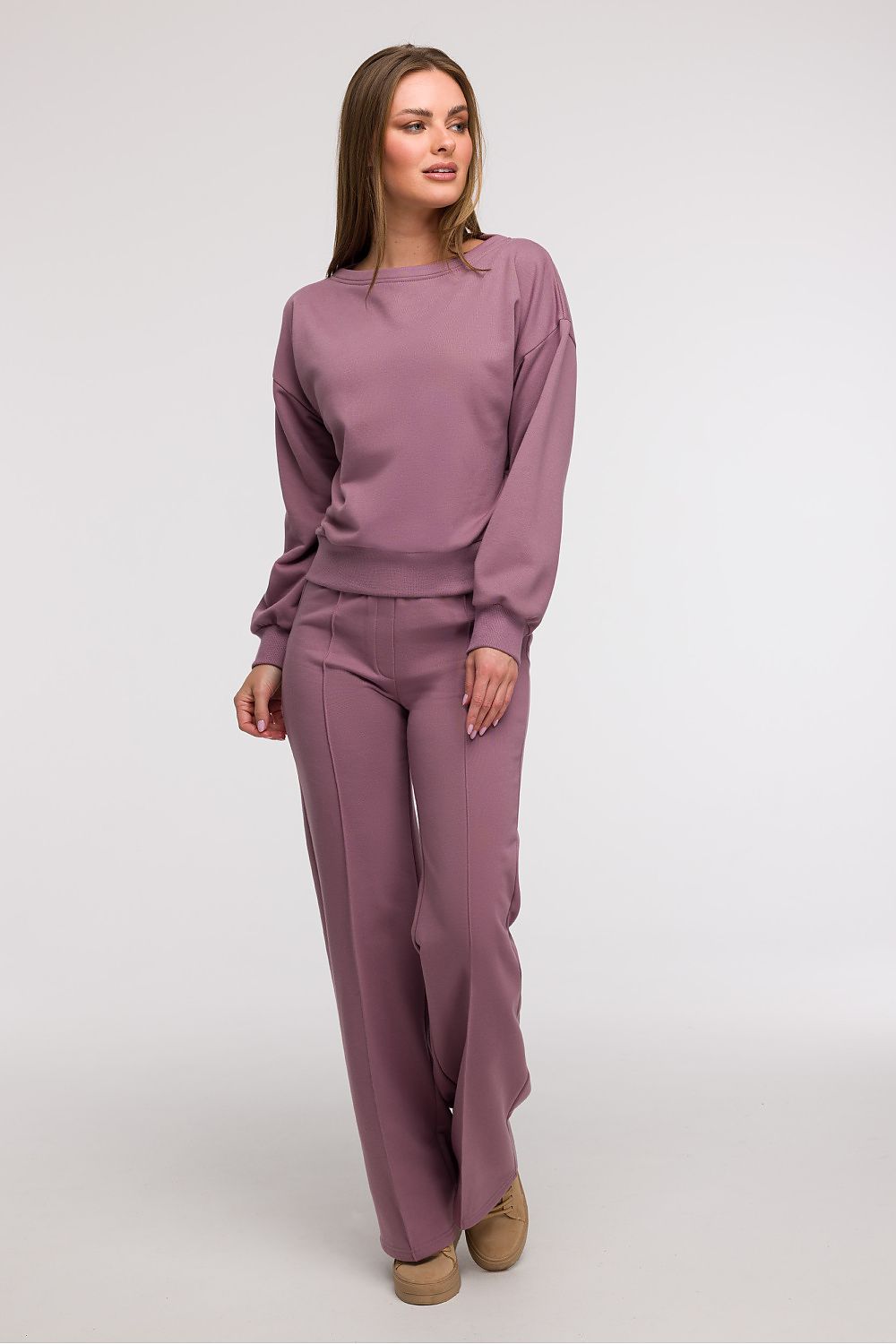   Bluza Damska Model B293 Wrzos - BeWear 