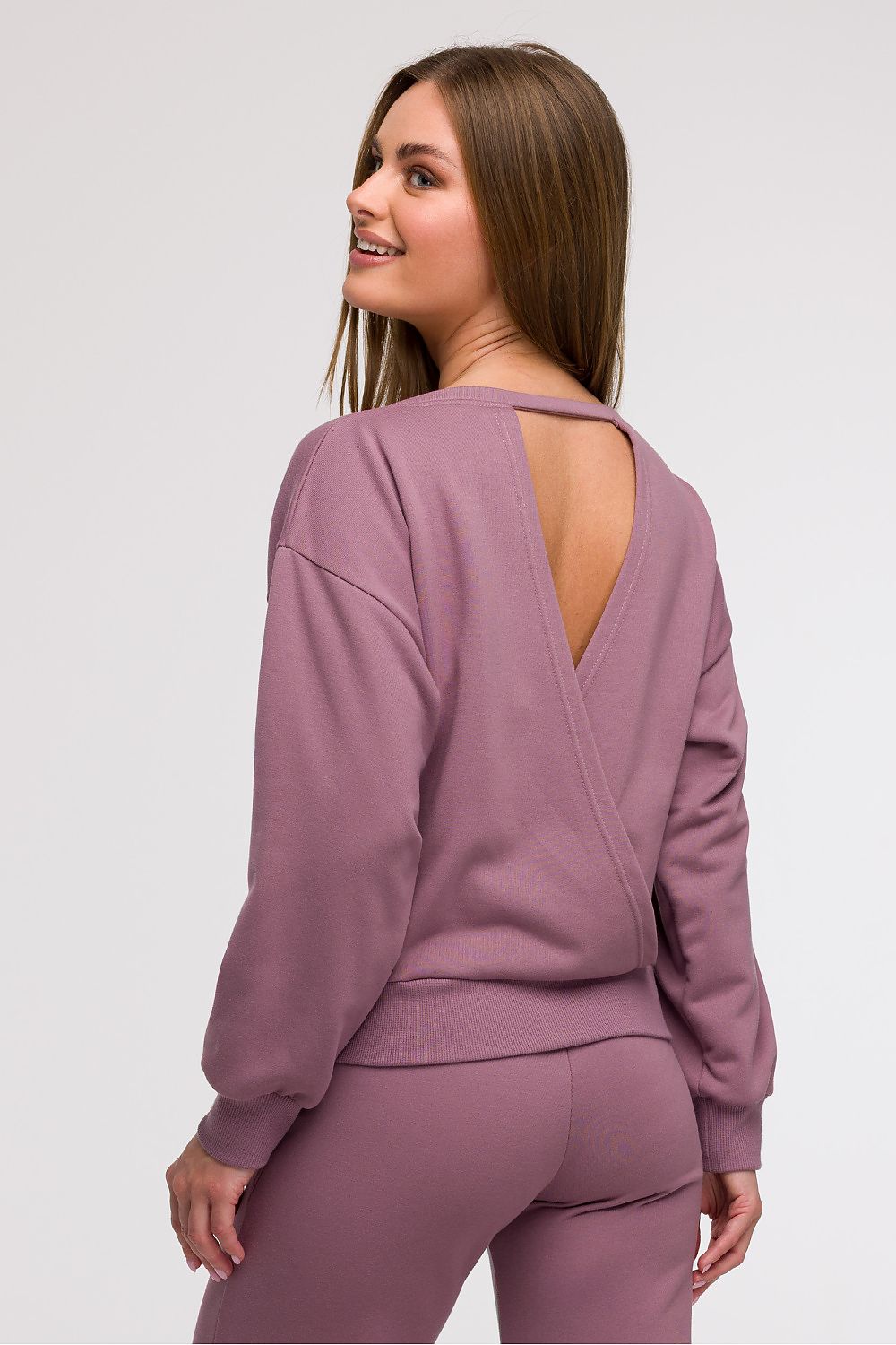   Bluza Damska Model B293 Wrzos - BeWear 