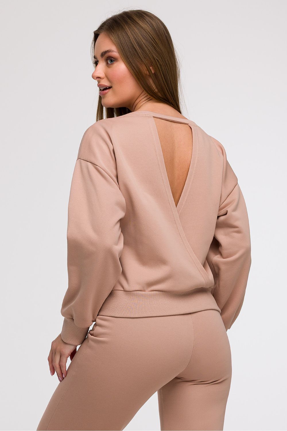   Bluza Damska Model B293 Mocca - BeWear 