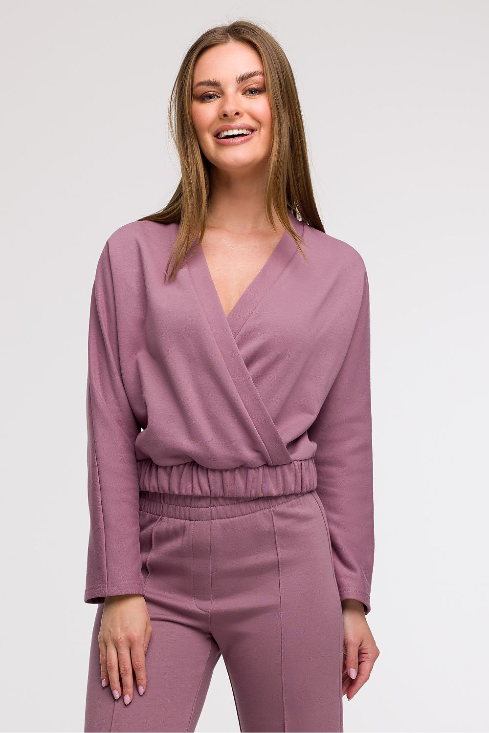   Bluza Damska Model B292 Wrzos - BeWear 