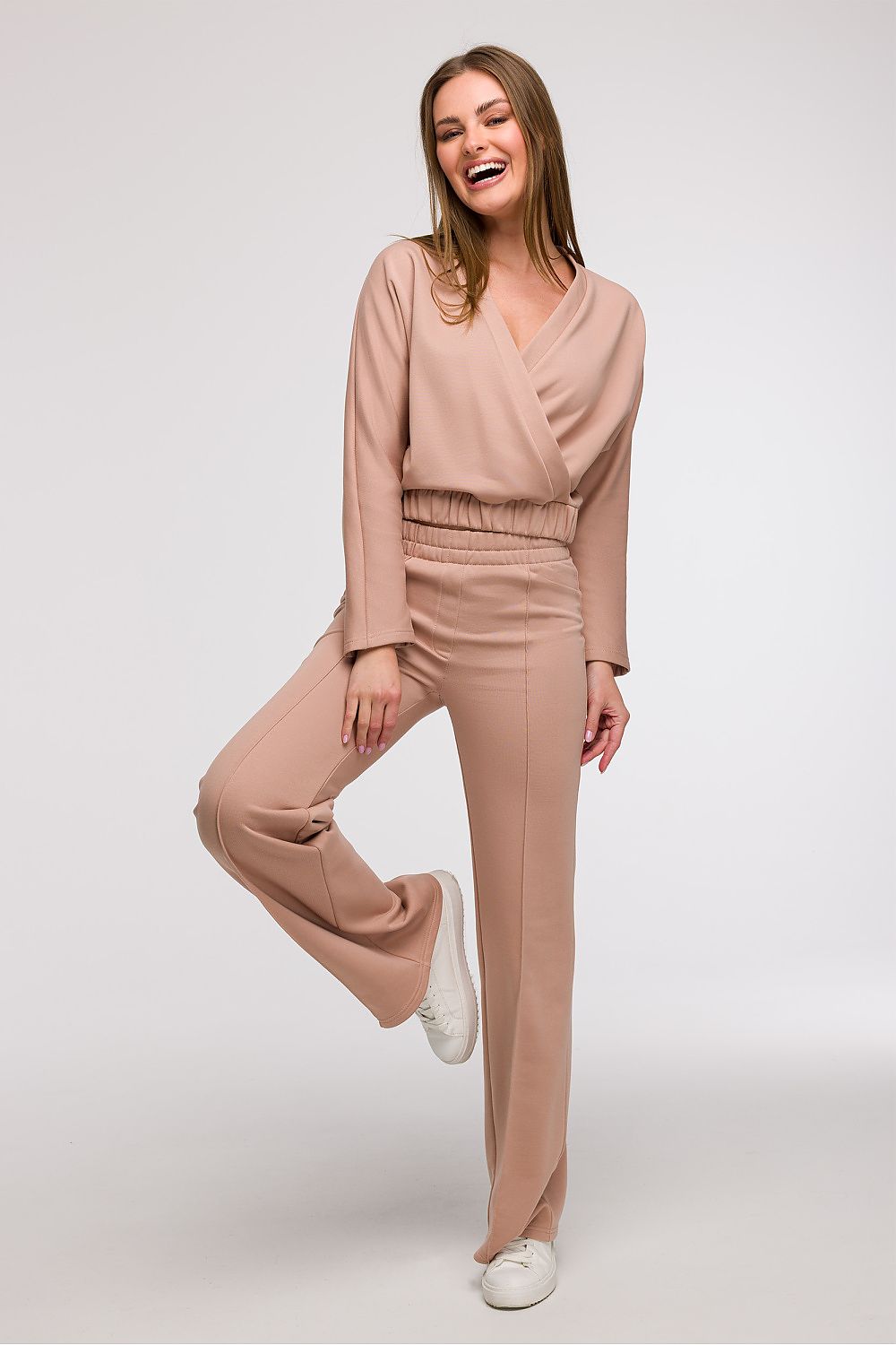   Bluza Damska Model B292 Mocca - BeWear 