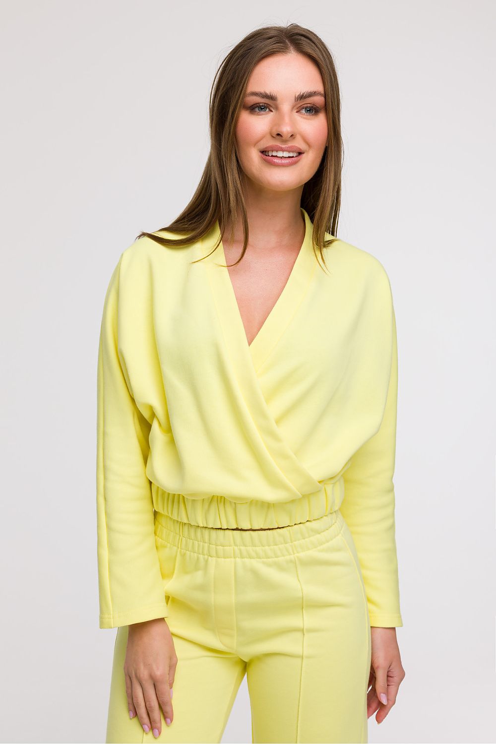   Bluza Damska Model B292 Cytryna - BeWear 