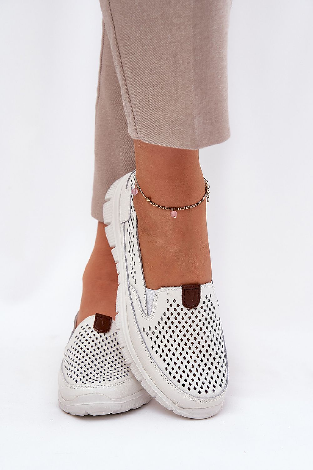   Baleriny Model Vinceza 95336 White - Step in style 
