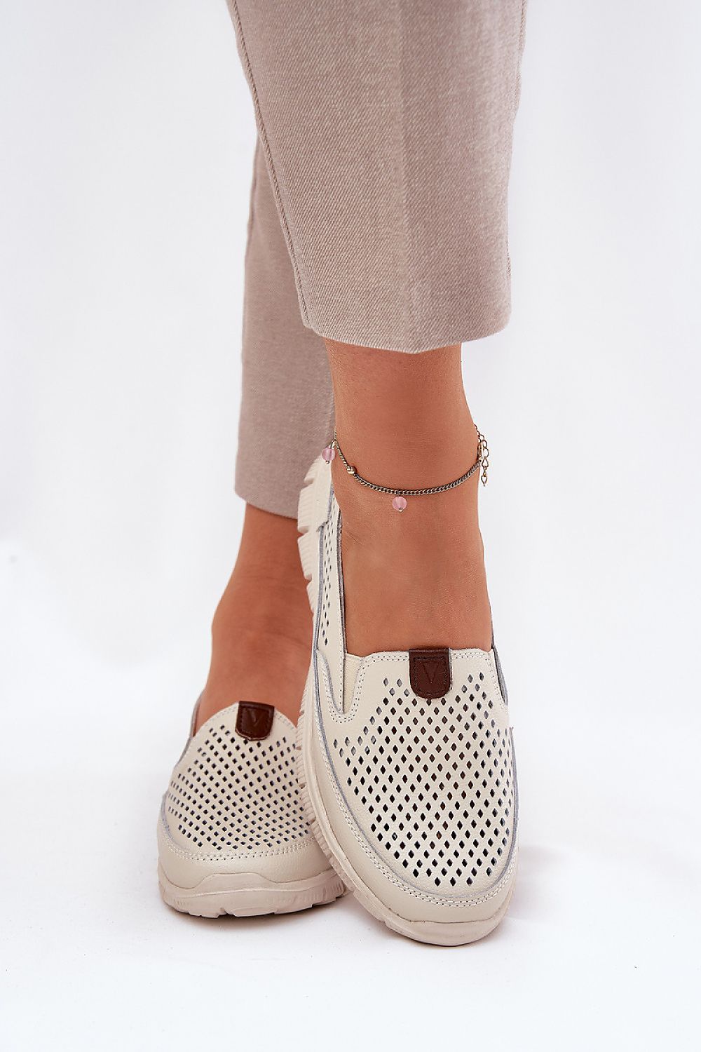   Baleriny Model Vinceza 95336 Beige - Step in style 