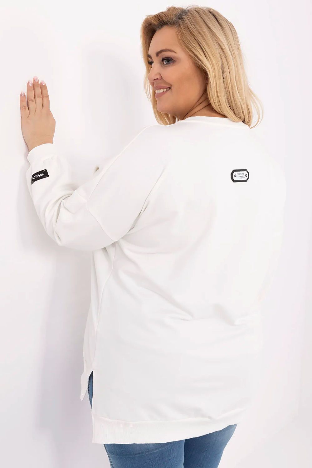   Bluza Damska Model RV-BZ-A599.82 Ecru - Relevance 