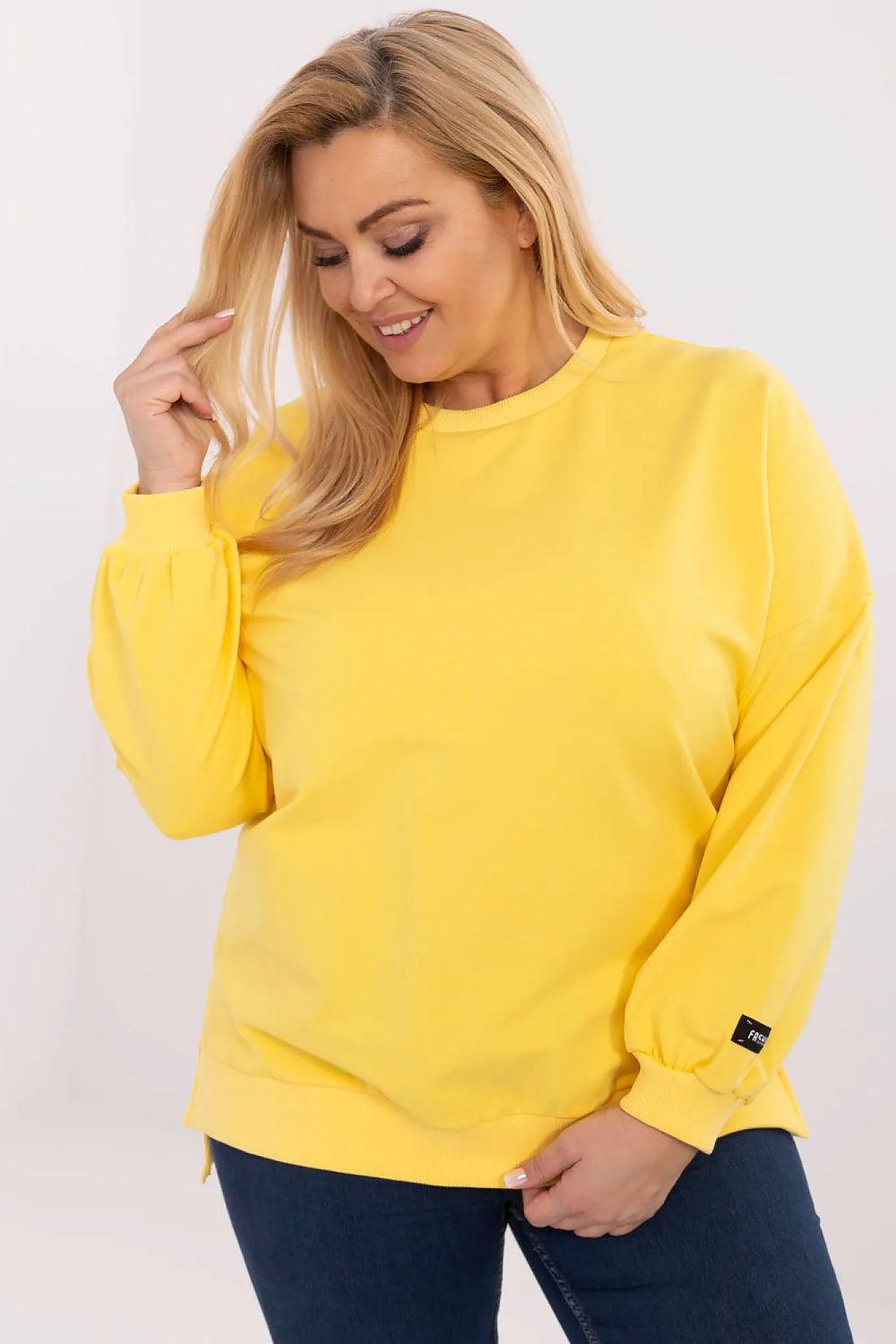   Bluza Damska Model RV-BZ-A599.82 Yellow - Relevance 