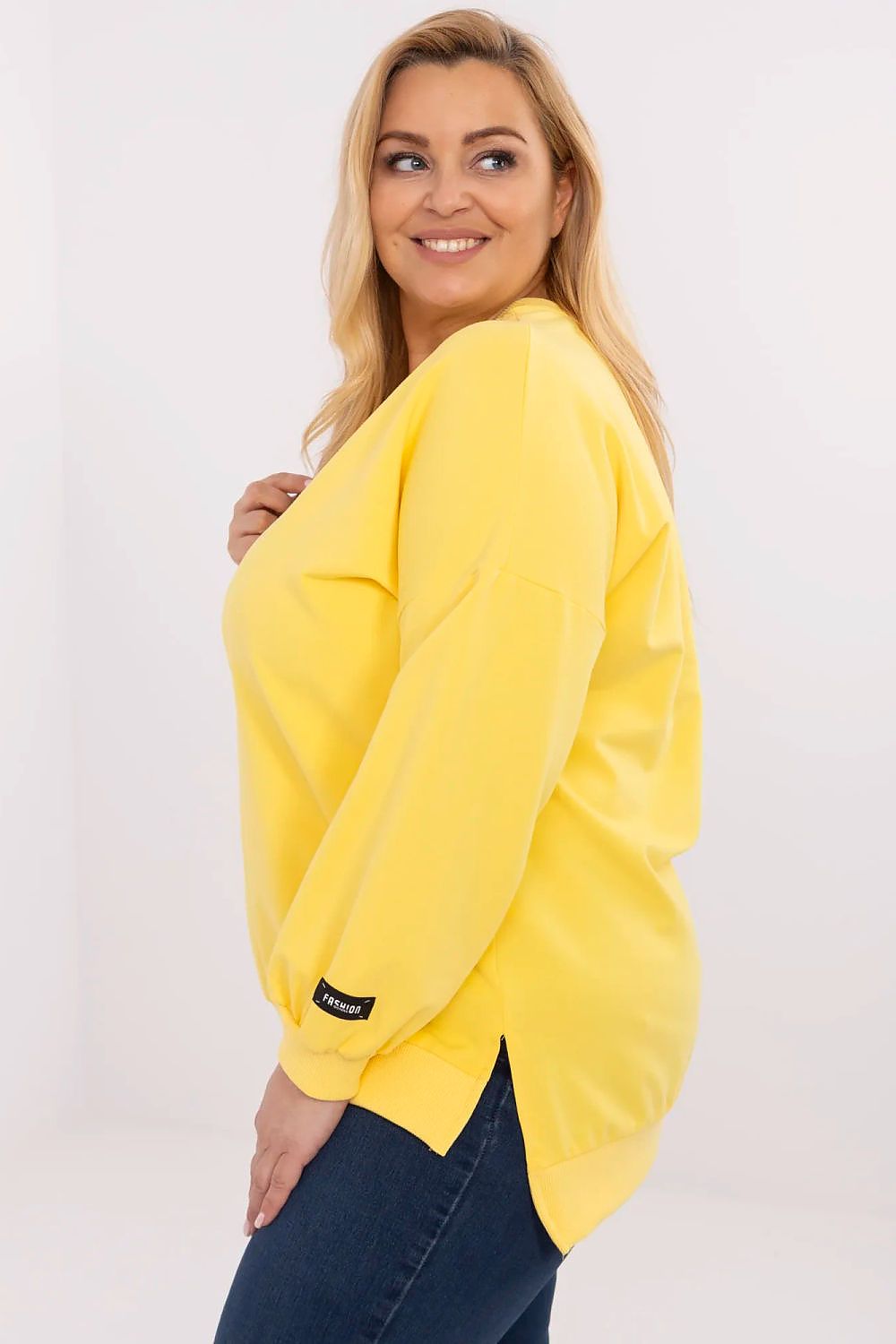   Bluza Damska Model RV-BZ-A599.82 Yellow - Relevance 