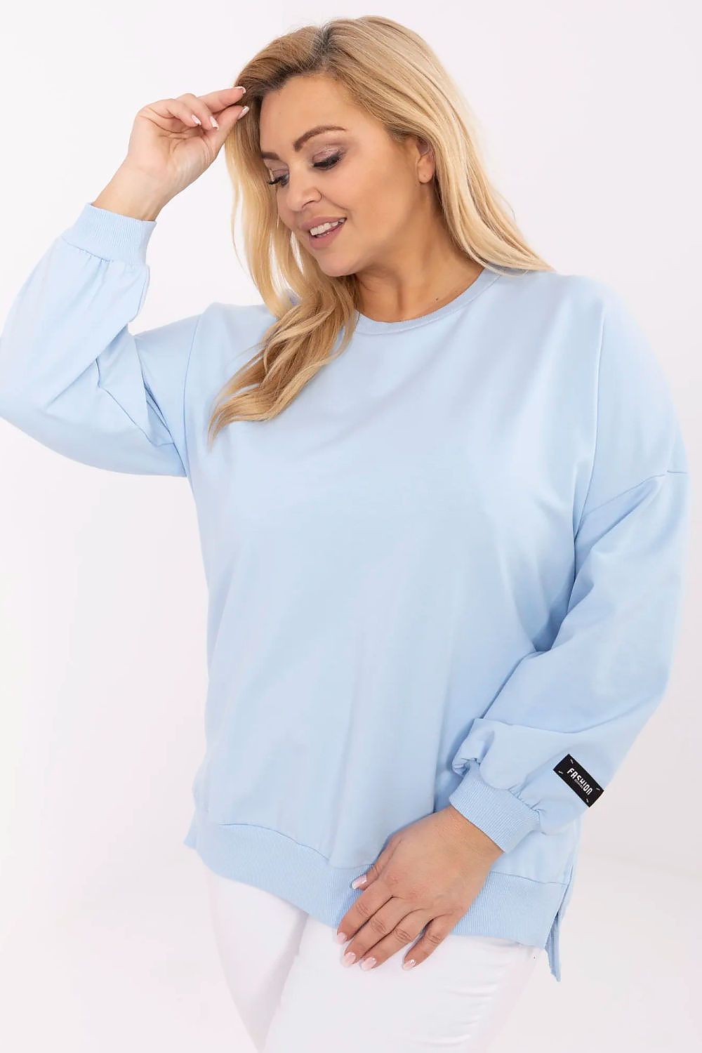   Bluza Damska Model RV-BZ-A599.82 Light Blue - Relevance 