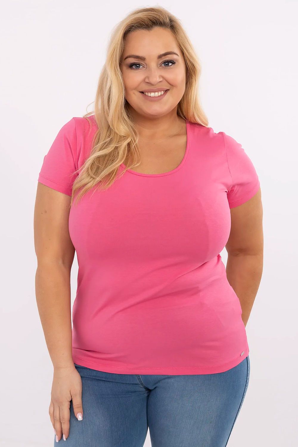   Tshirt Damski Model RV-TS-A556.03 Dark Pink - Relevance 