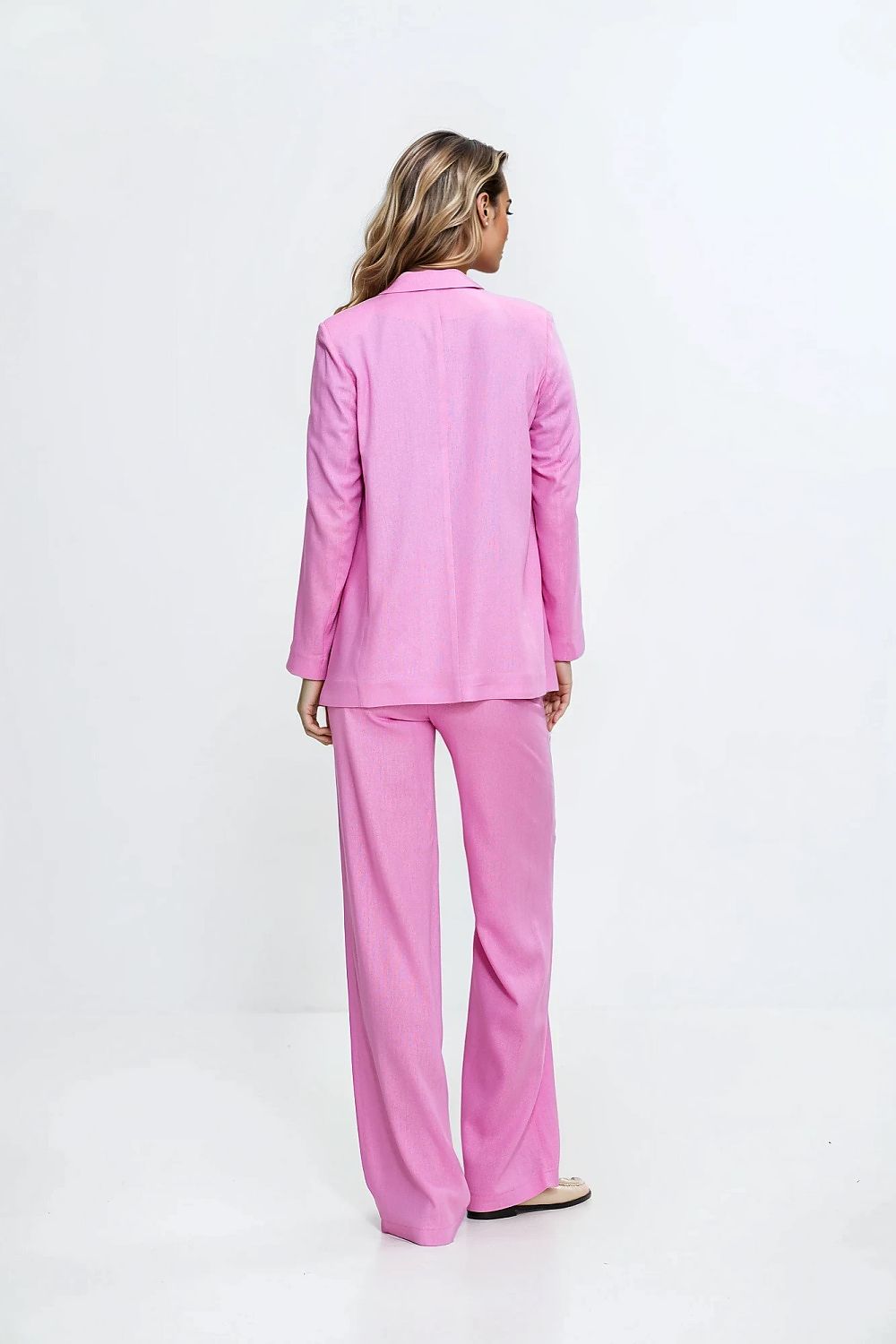   Marynarka z rayonu Z78 Pink - Nife 