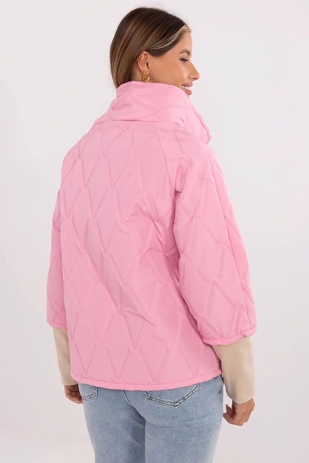   Kurtka Damska Model MI-KR-9002-1.74P Pink - Italy Moda 