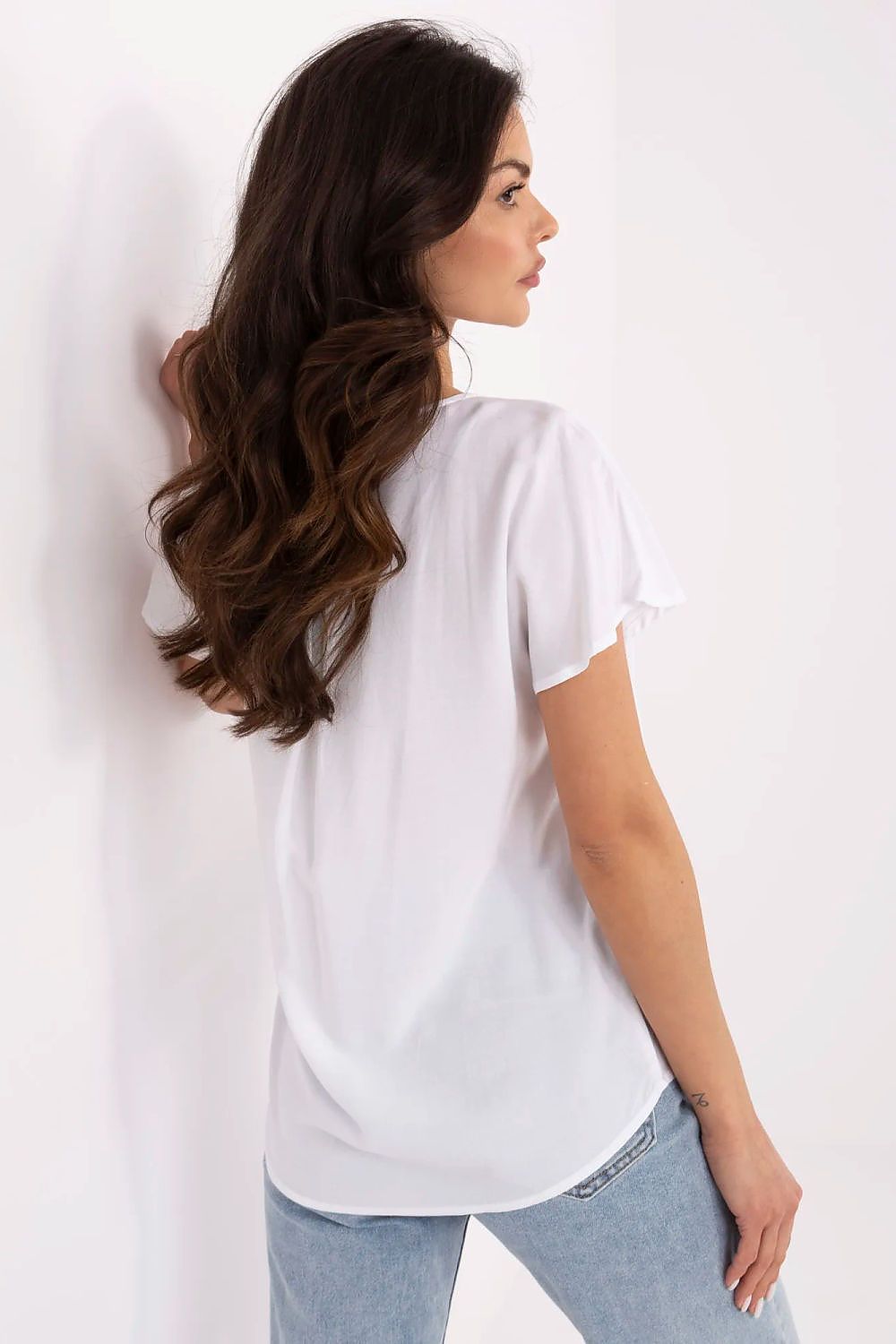   Bluzka Model D73761M11171B White - Sublevel 