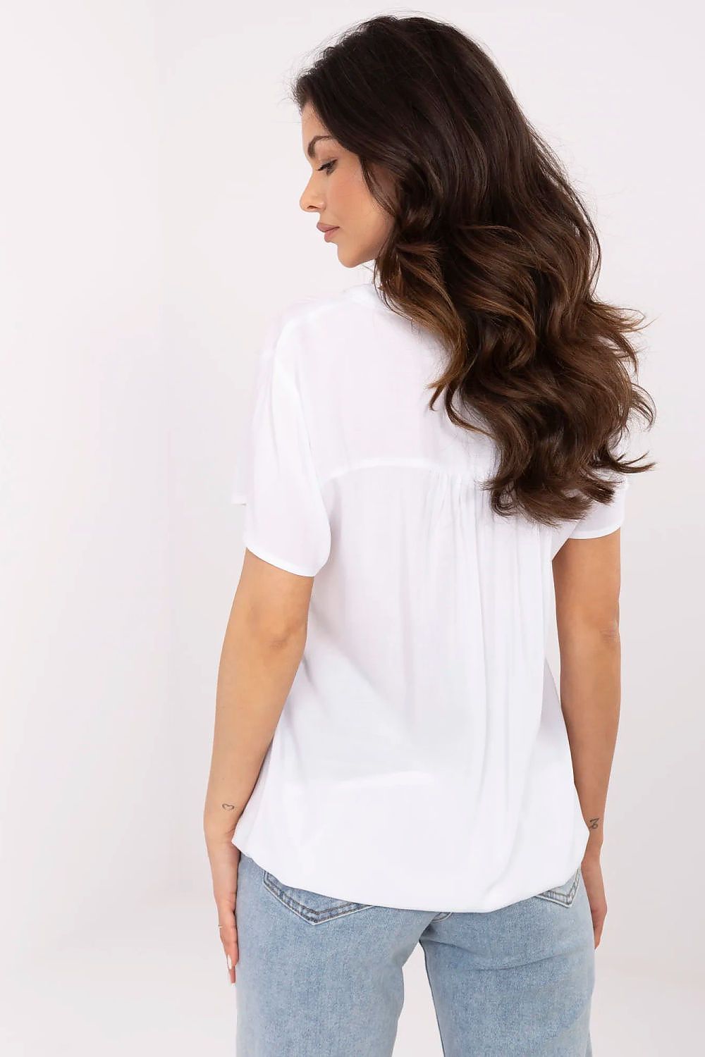   Bluzka Model D73761M11173A White - Sublevel 
