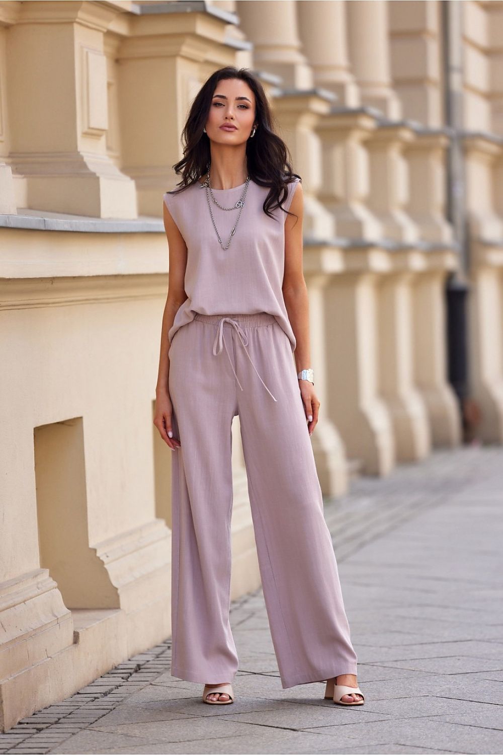   Bluzka Model Manon ROZ BLU0210 Pink - Roco Fashion 