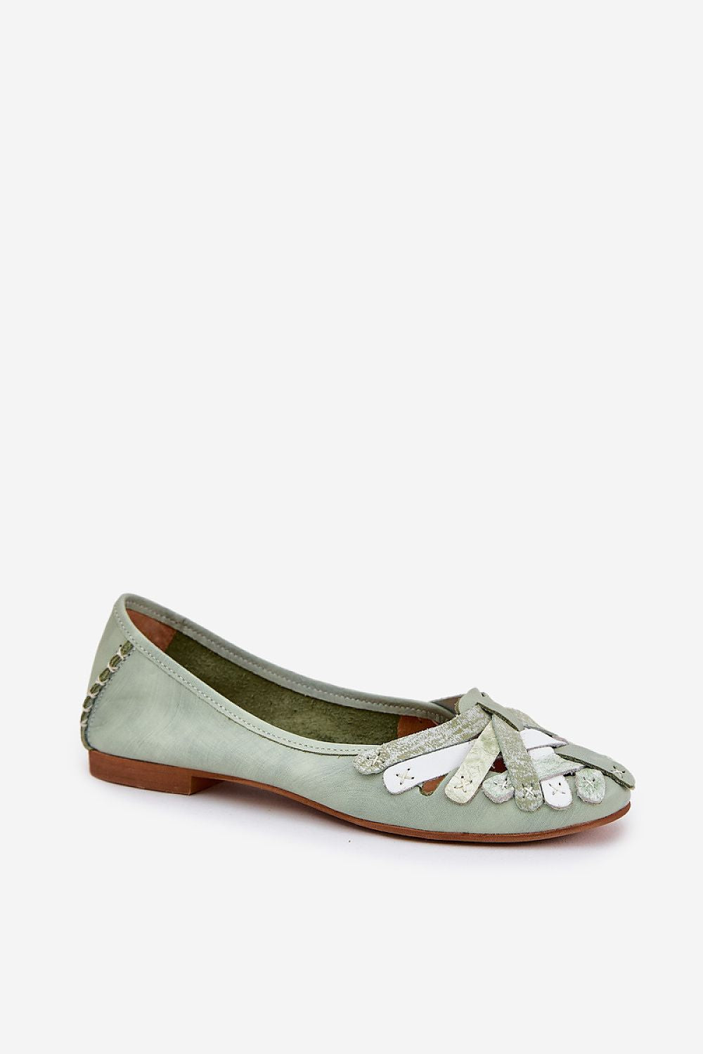   Baleriny Model Maciejka 01358-50 Mint - Step in style 