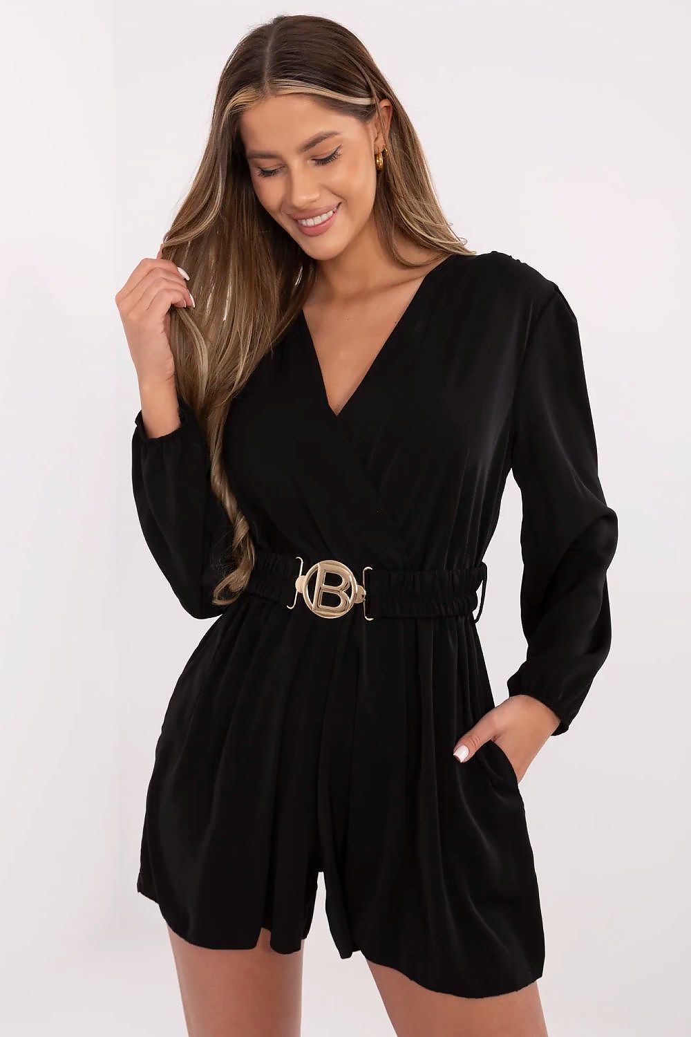   Kombinezon Model MI-KO-T44.70 Black - Italy Moda 