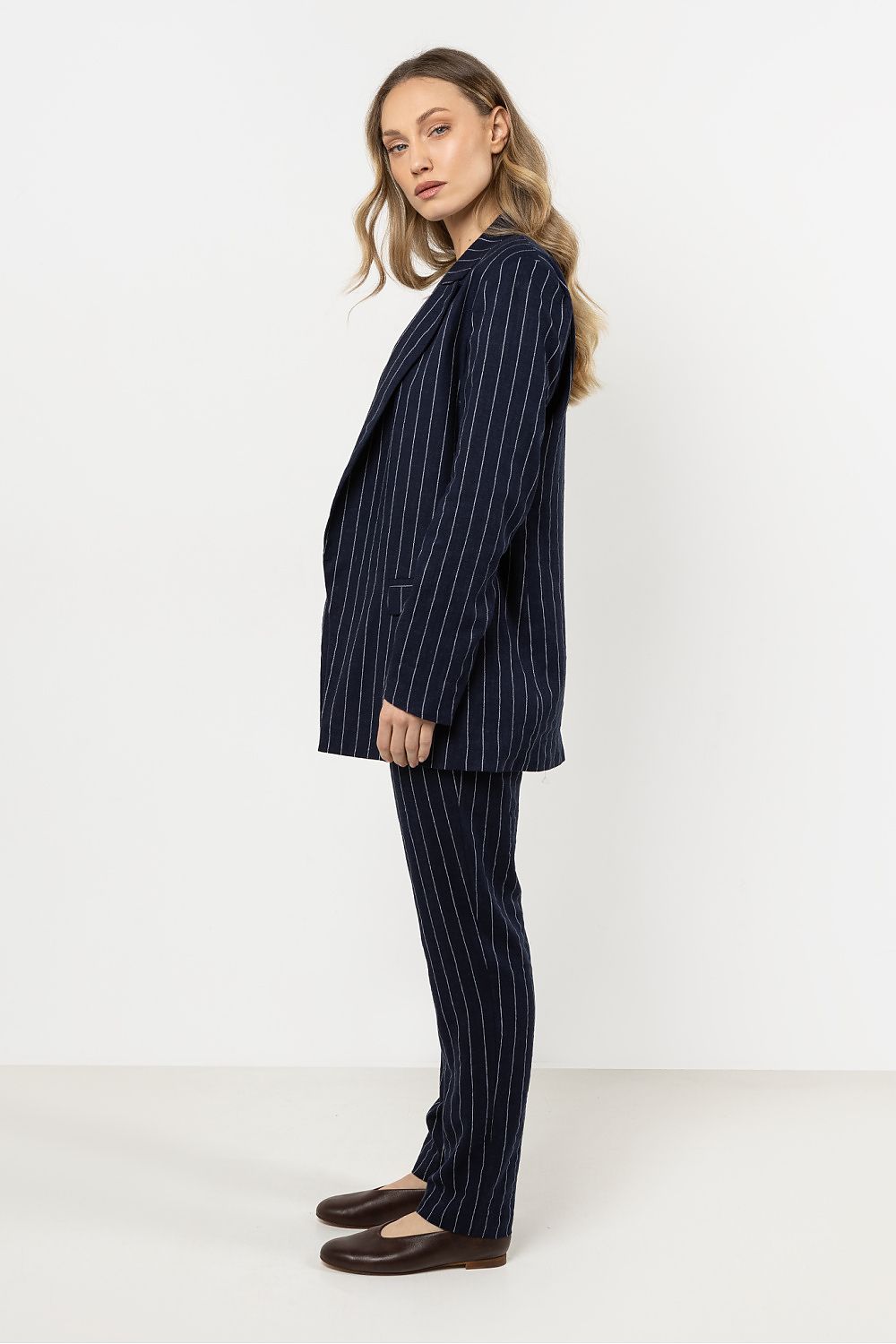   Marynarka Model A728 Navy - awama 