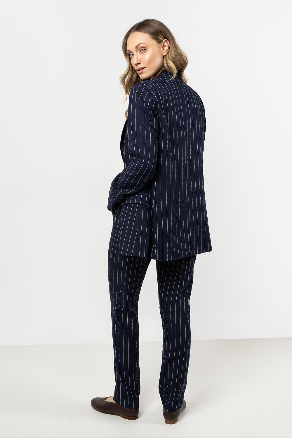   Marynarka Model A728 Navy - awama 
