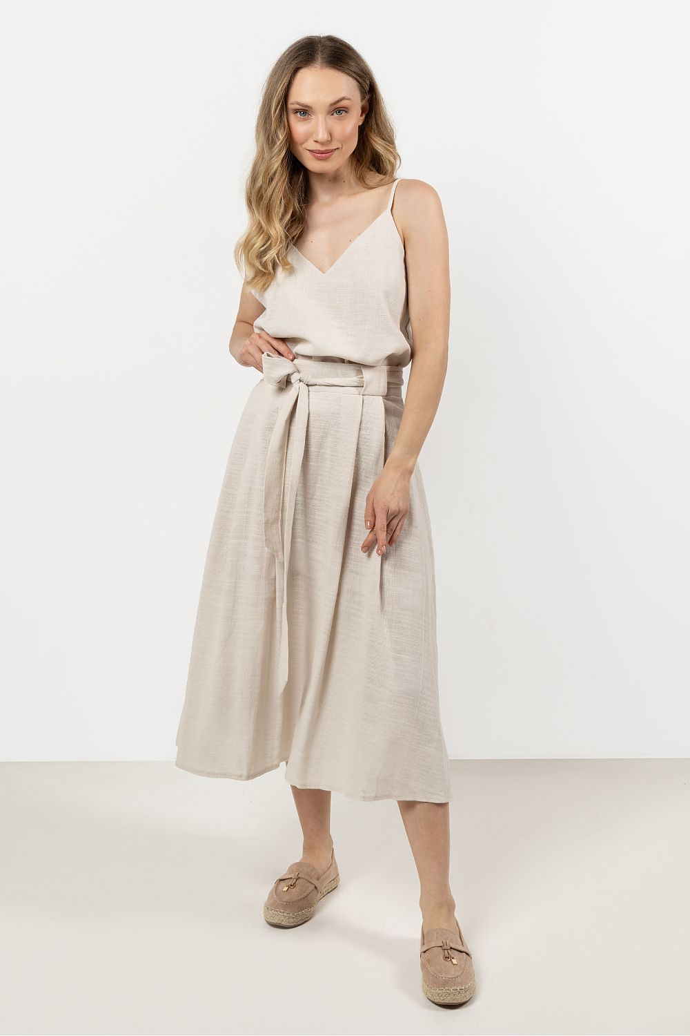  Spódnica Model A723 Beige - awama 