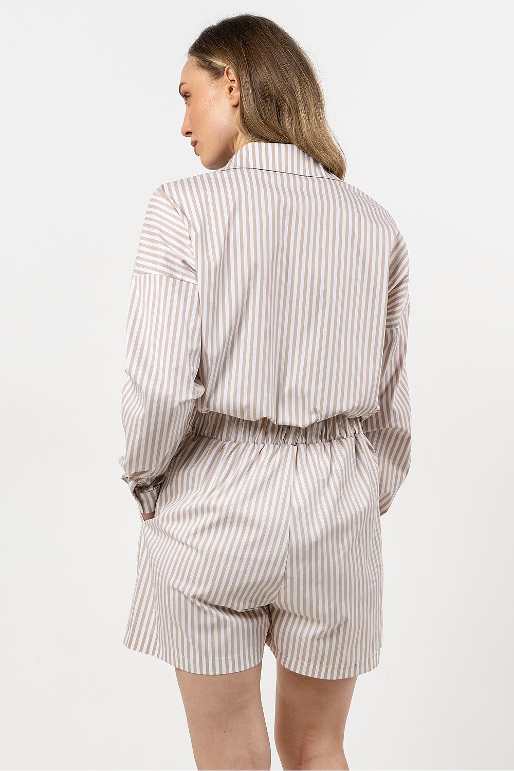   Szorty Model A719 Beige - awama 