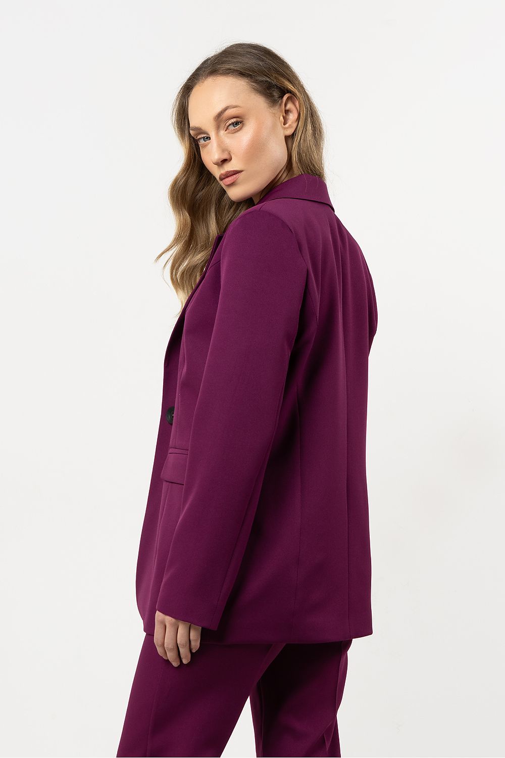   Marynarka Model A714 Plum - awama 