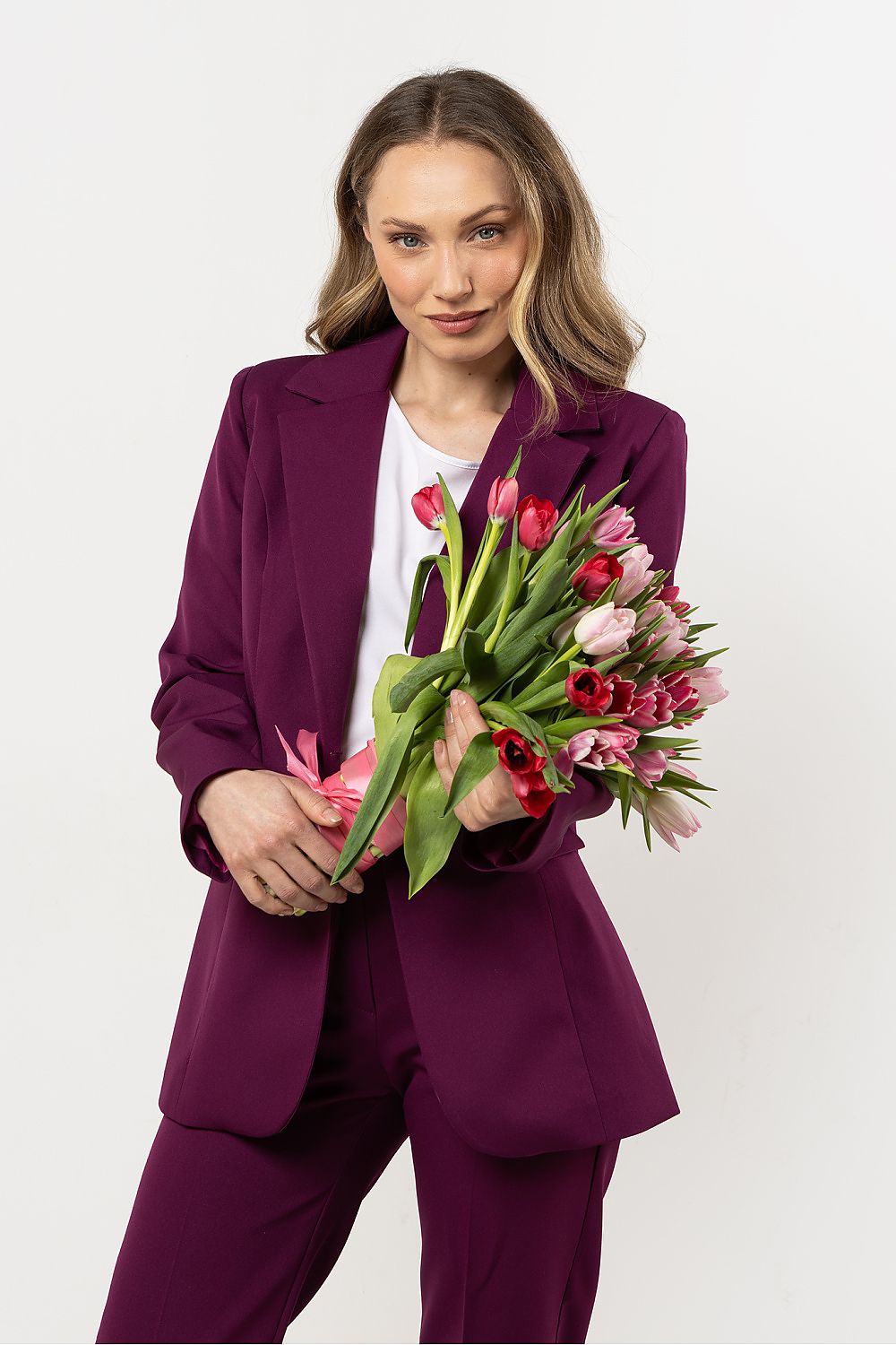   Marynarka Model A714 Plum - awama 