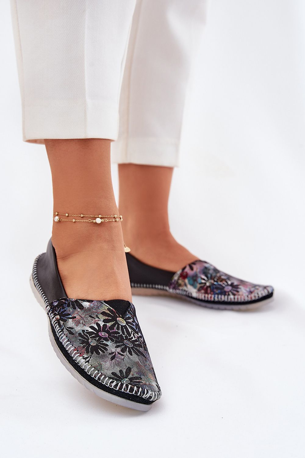   Baleriny Model Maciejka T1930-39 Black - Step in style 