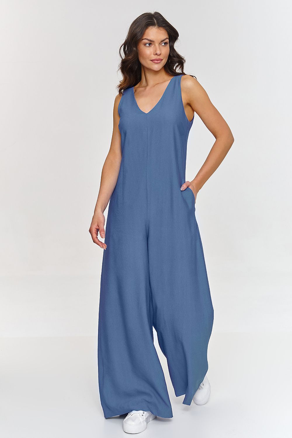   Kombinezon Model M882 Blue Jeans - Makadamia 