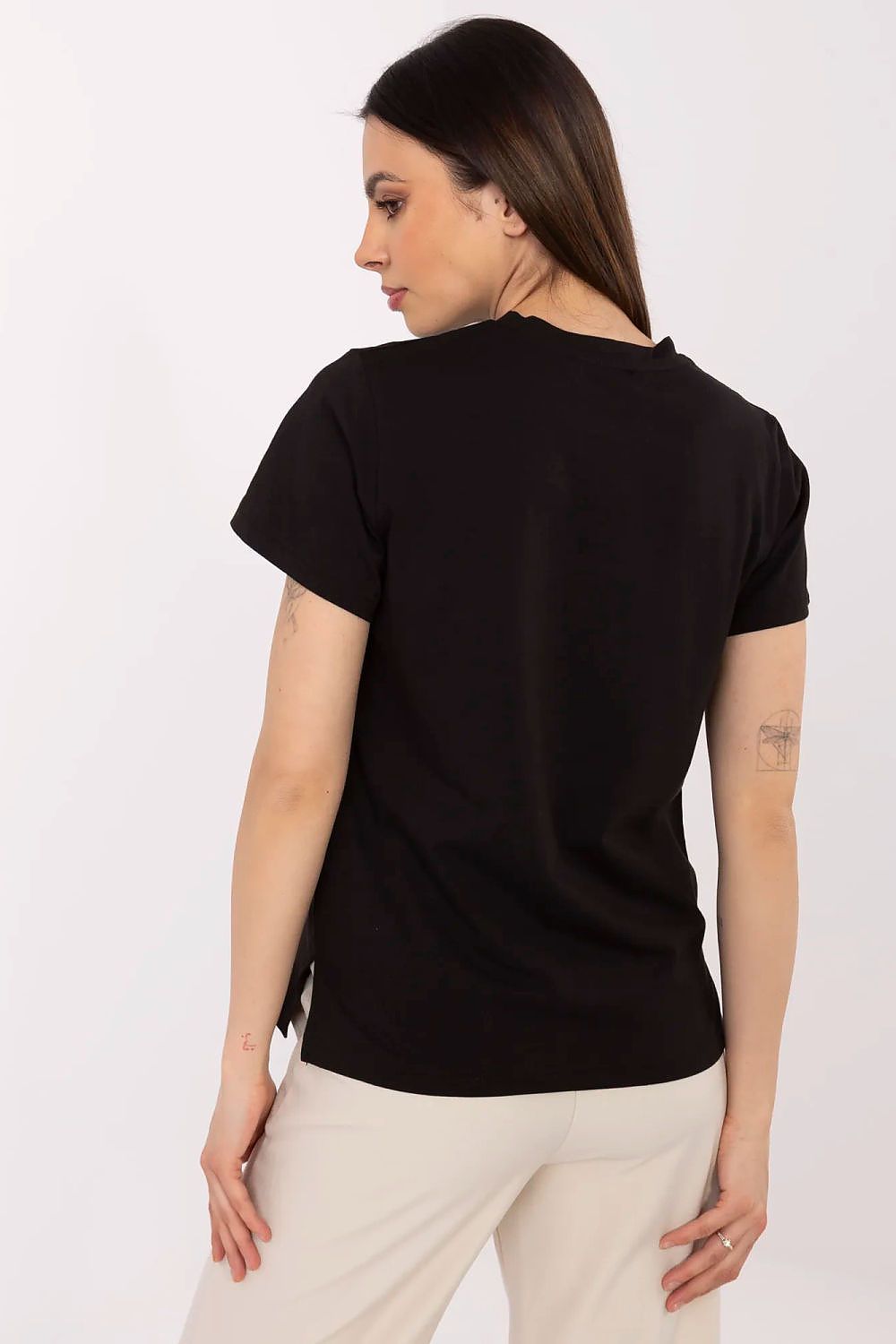   Tshirt Damski Model CLM-TS-1704.85 Black - Factory Price 
