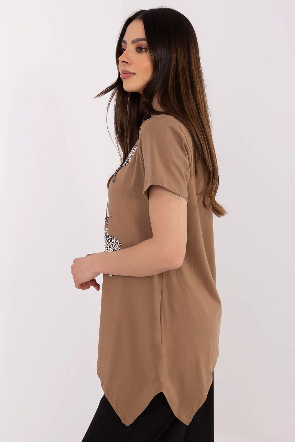   Bluzka Model CLM-BZ-1702.89 Light Brown - Factory Price 