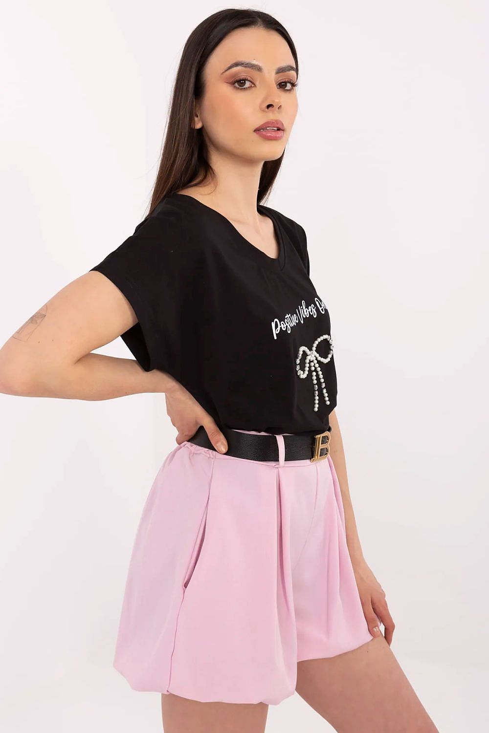   Tshirt Damski Model CLM-TS-1727.90 Black - Factory Price 