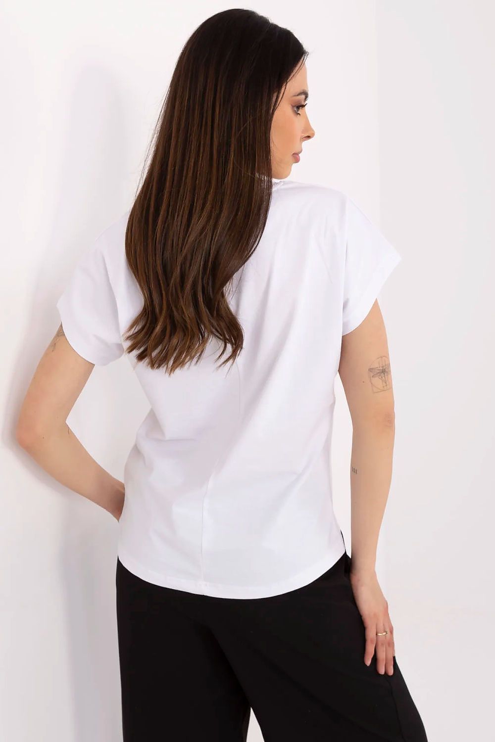   Tshirt Damski Model CLM-TS-1729.86 White - Factory Price 