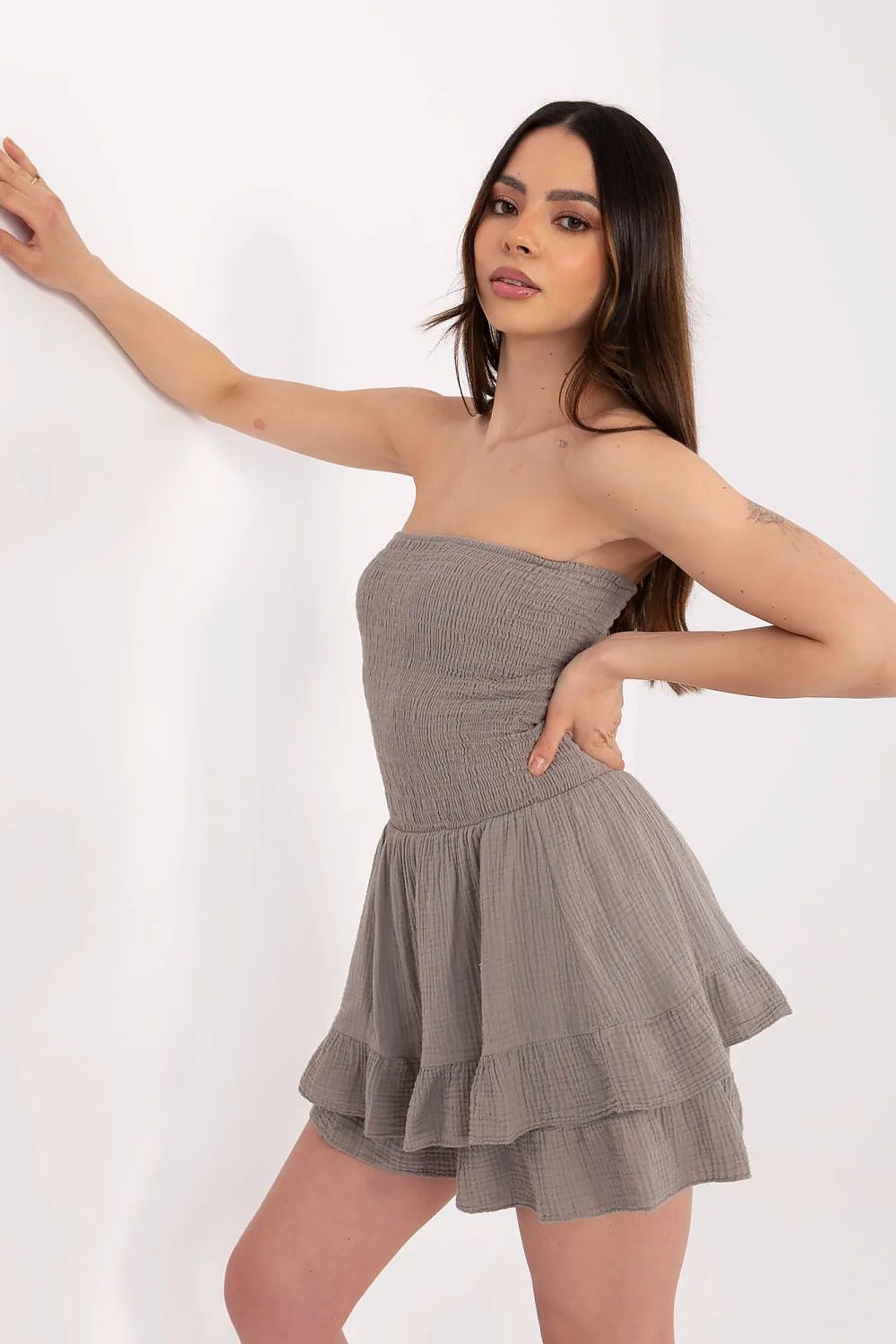   Kombinezon Model MI-KO-61124.94 Dark Beige - Italy Moda 