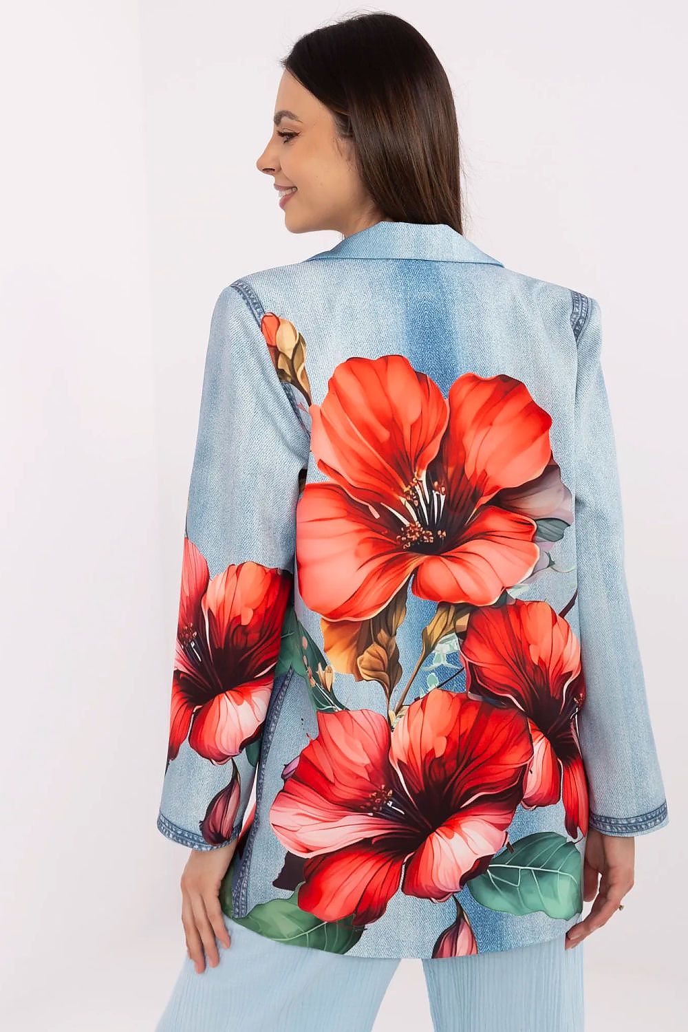   Marynarka Model DHJ-MA-18525-35.91 Blue - Italy Moda 