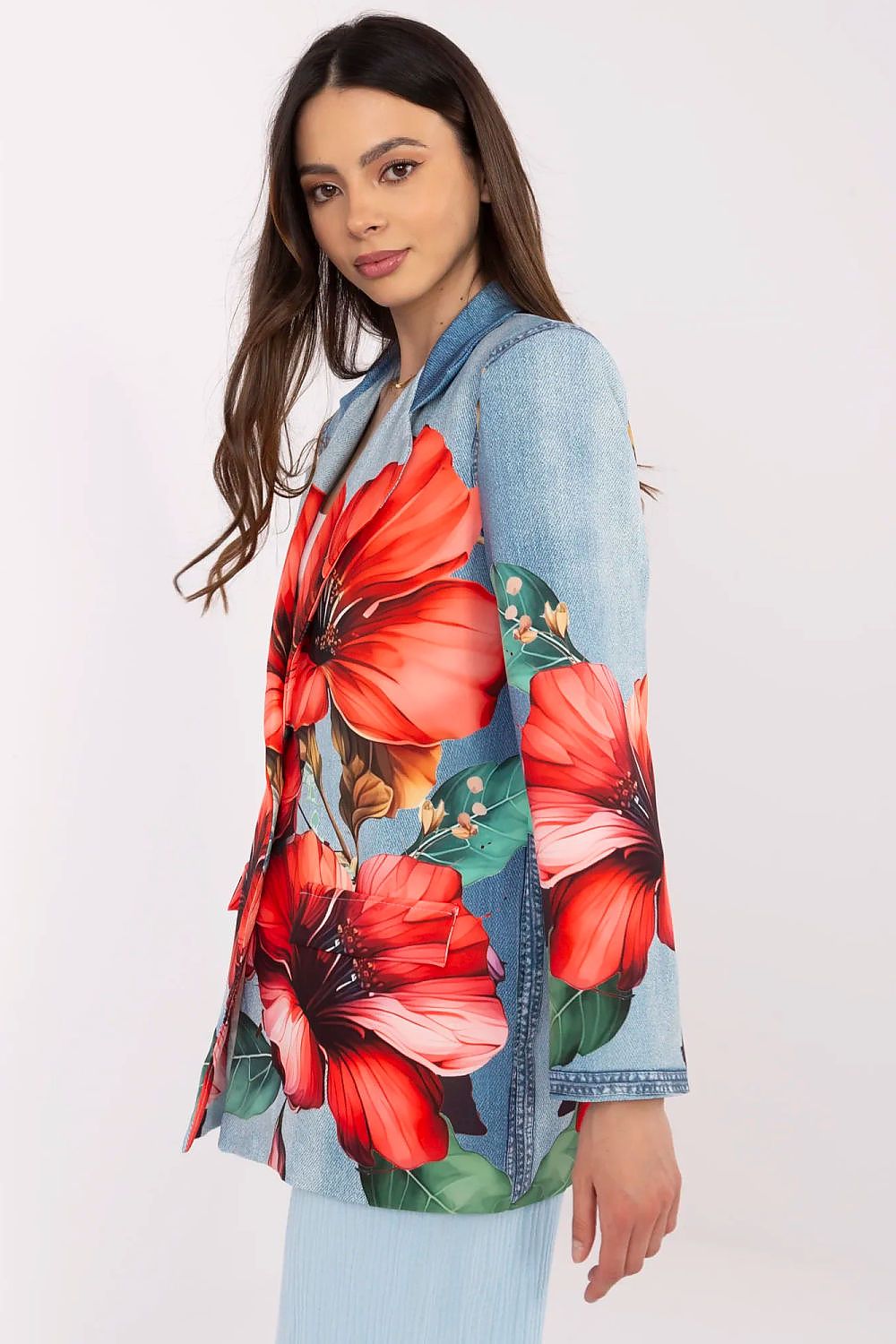   Marynarka Model DHJ-MA-18525-35.91 Blue - Italy Moda 