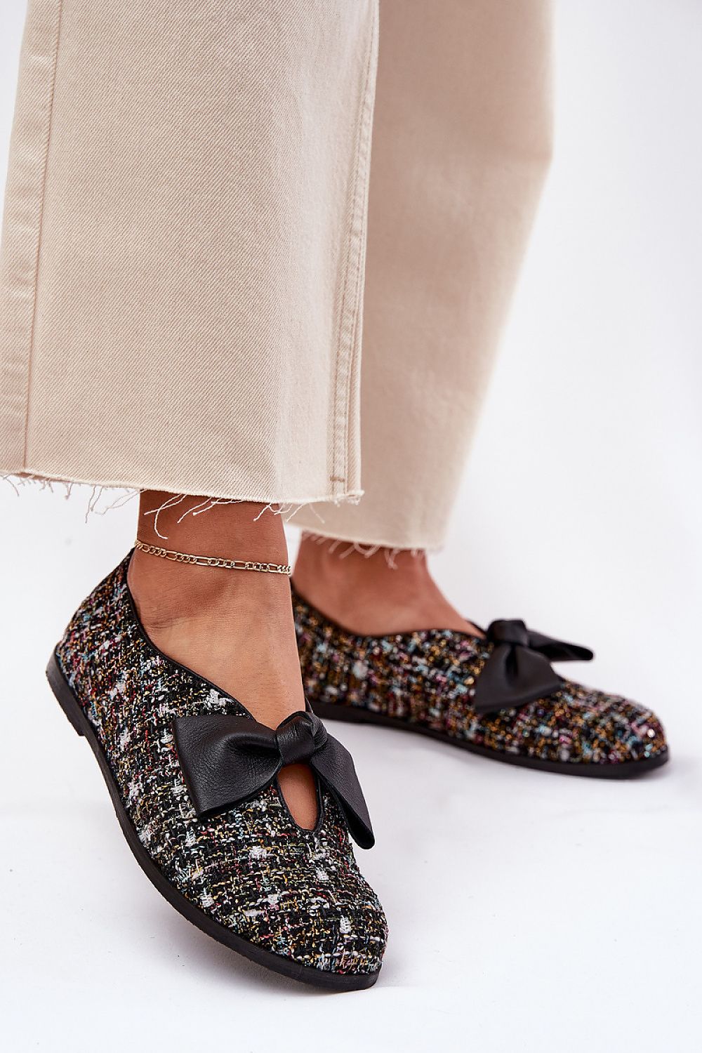   Baleriny Model Laura Messi 2921 Black - Step in style 