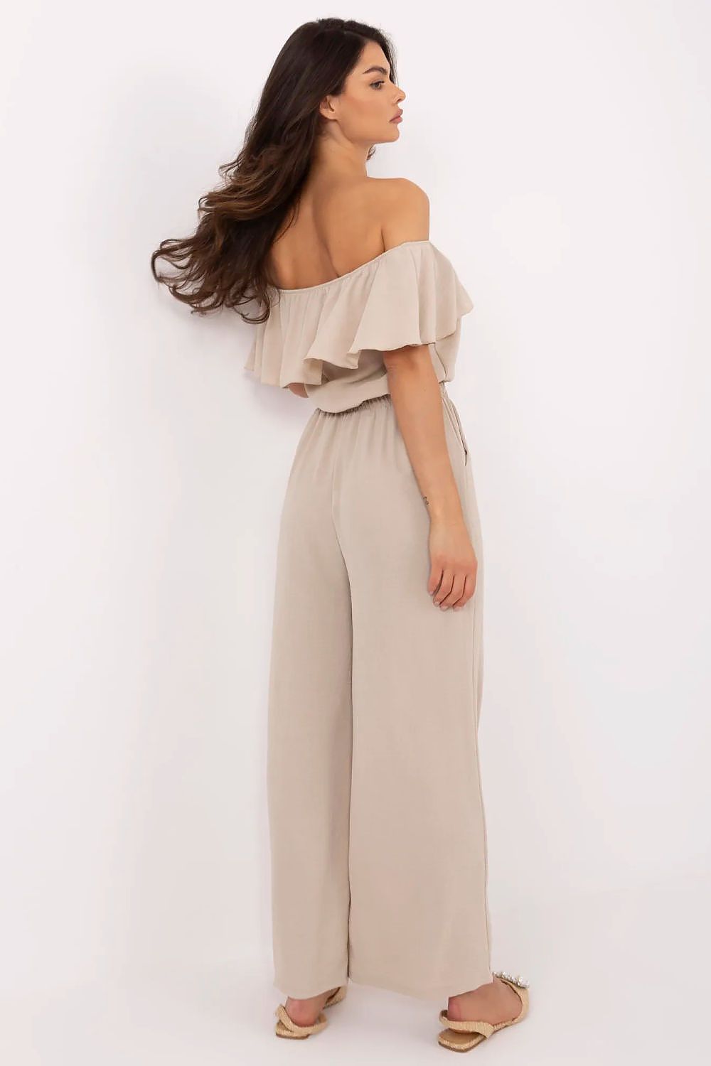   Kombinezon Model MI-KO-T52.67 Beige - Italy Moda 