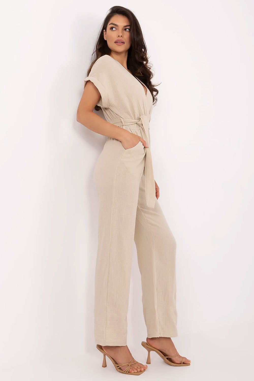   Kombinezon Model MI-KO-A2468.70 Beige - Italy Moda 