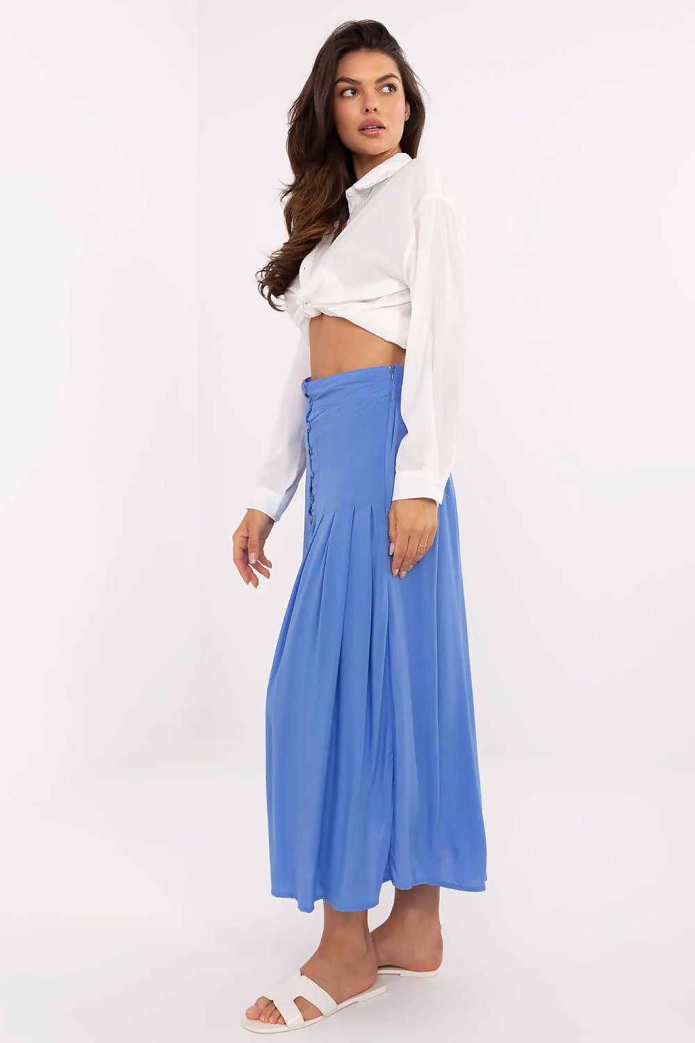  Spódnica Model D73761M50187B Blue - Sublevel 