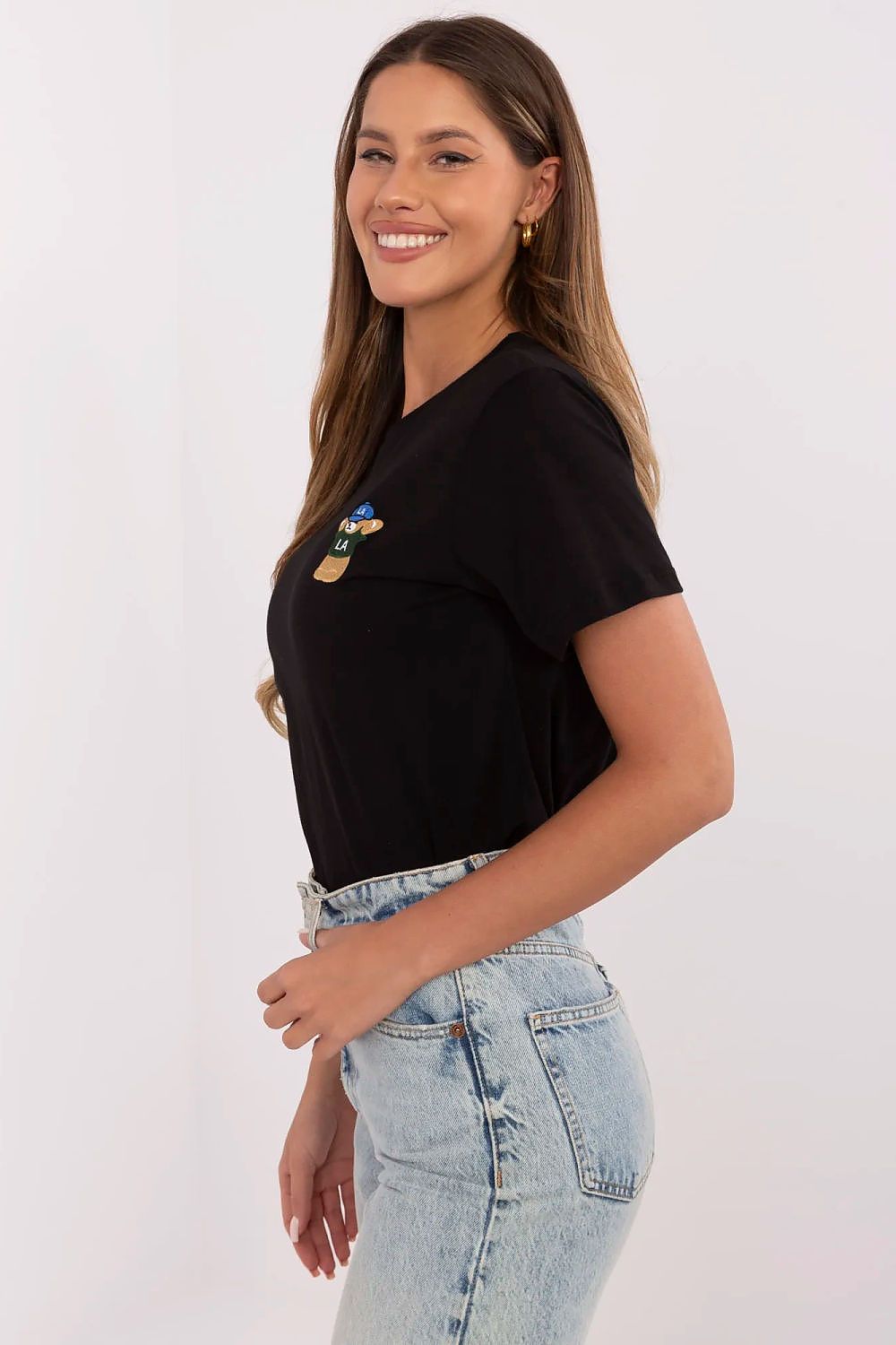   Tshirt Damski Model CLM-TS-1663.96 Black - Factory Price 