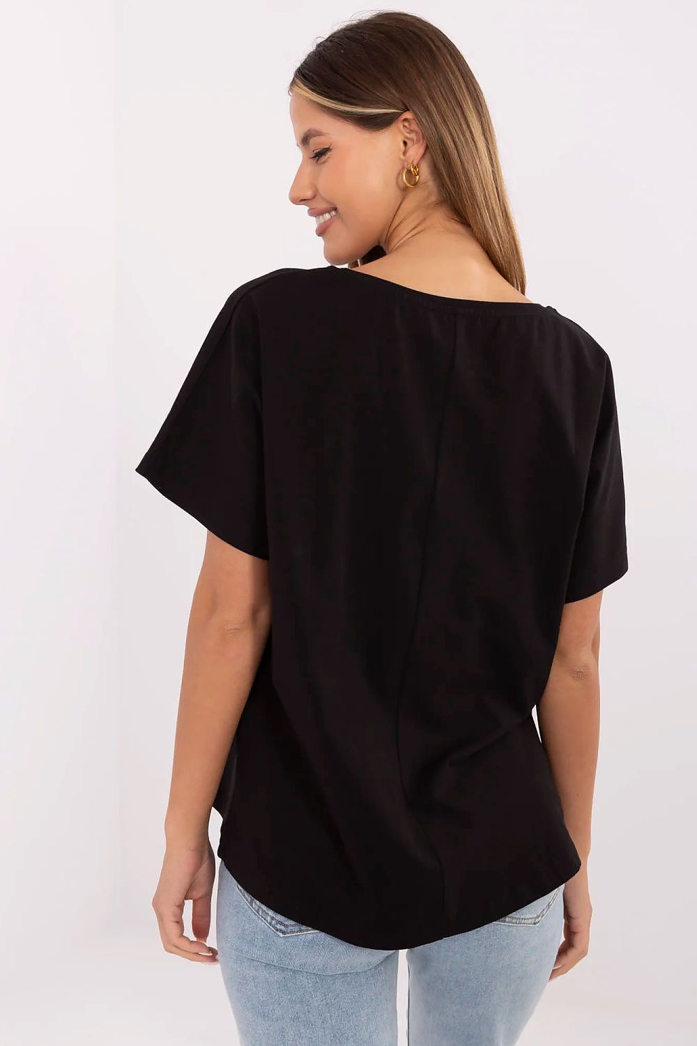   T-shirt Damski Model CLM-TS-0023.94 Black - Factory Price 