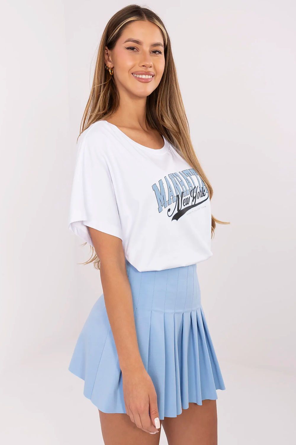   T-shirt Damski Model CLM-TS-0023.94 White - Factory Price 