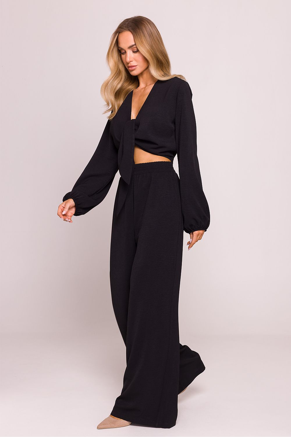  Bluzka Model MOE861 Black - Moe 