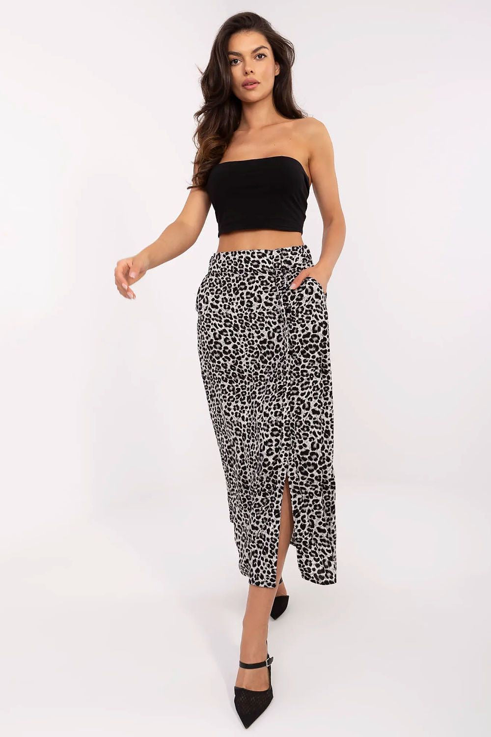  Spódnica Model D73771M50222B Grey - Fresh Made 